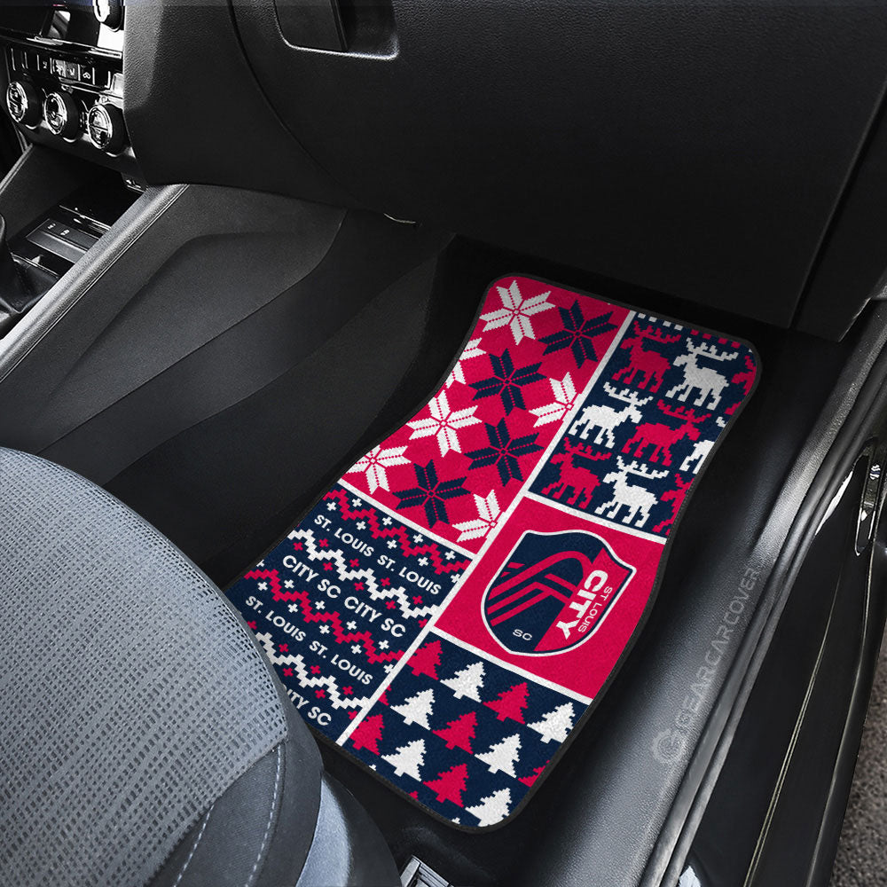 St Louis City SC Car Floor Mats Custom Ugly Style Car Accessories - Gearcarcover - 3