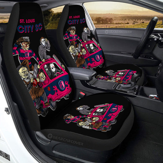 St Louis City SC Car Seat Covers Custom Car Accessories - Gearcarcover - 2