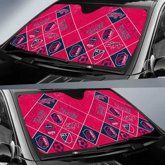 St Louis City SC Car Sunshade Sporty Team Collection - Gearcarcover - 2