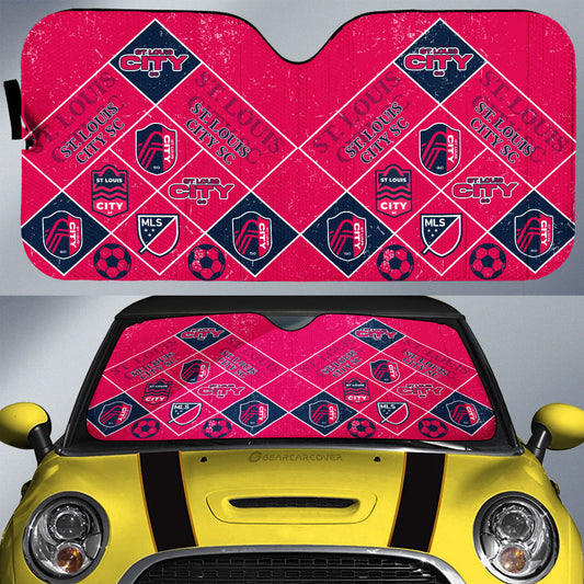 St Louis City SC Car Sunshade Sporty Team Collection - Gearcarcover - 1