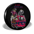 St Louis City SC Spare Tire Covers Horror Characters Car Accessories - Gearcarcover - 3
