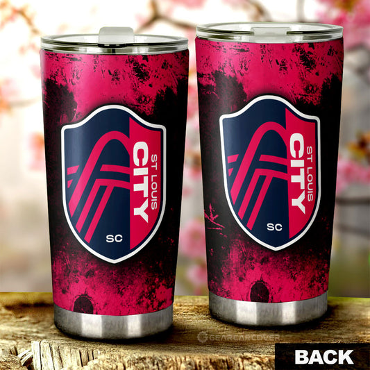 St Louis City SC Tumbler Cup Custom Car Accessories - Gearcarcover - 2
