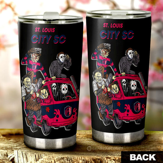 St Louis City SC Tumbler Cup Custom Car Accessories - Gearcarcover - 2