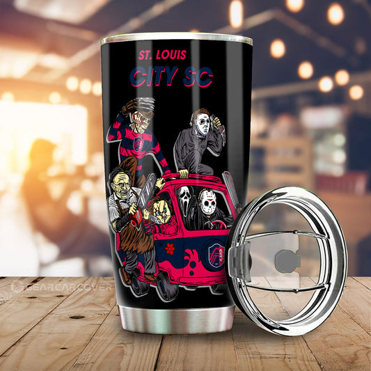 St Louis City SC Tumbler Cup Custom Car Accessories - Gearcarcover - 1