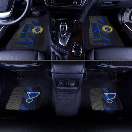 St. Louis Blues Car Floor Mats Custom Car Accessories - Gearcarcover - 2