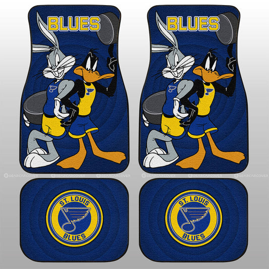 St. Louis Blues Car Floor Mats Custom Car Accessories - Gearcarcover - 1