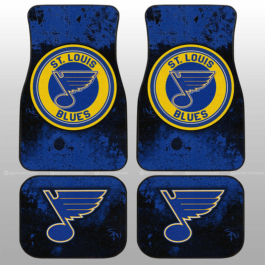 St. Louis Blues Car Floor Mats Custom Car Accessories - Gearcarcover - 1