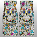 St. Louis Blues Car Floor Mats Custom Sugar Skull Car Accessories - Gearcarcover - 1