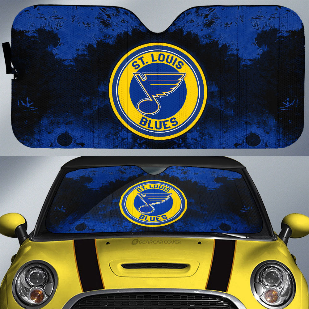 St. Louis Blues Car Sunshade Custom Car Accessories - Gearcarcover - 1