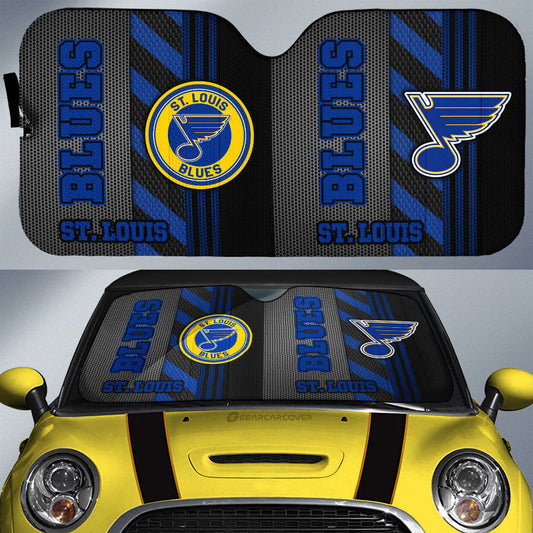 St. Louis Blues Car Sunshade Custom Car Accessories - Gearcarcover - 1