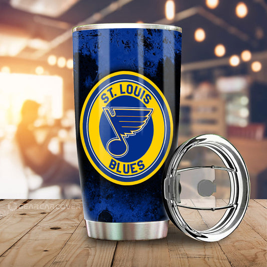 St. Louis Blues Tumbler Cup Custom Car Accessories - Gearcarcover - 2