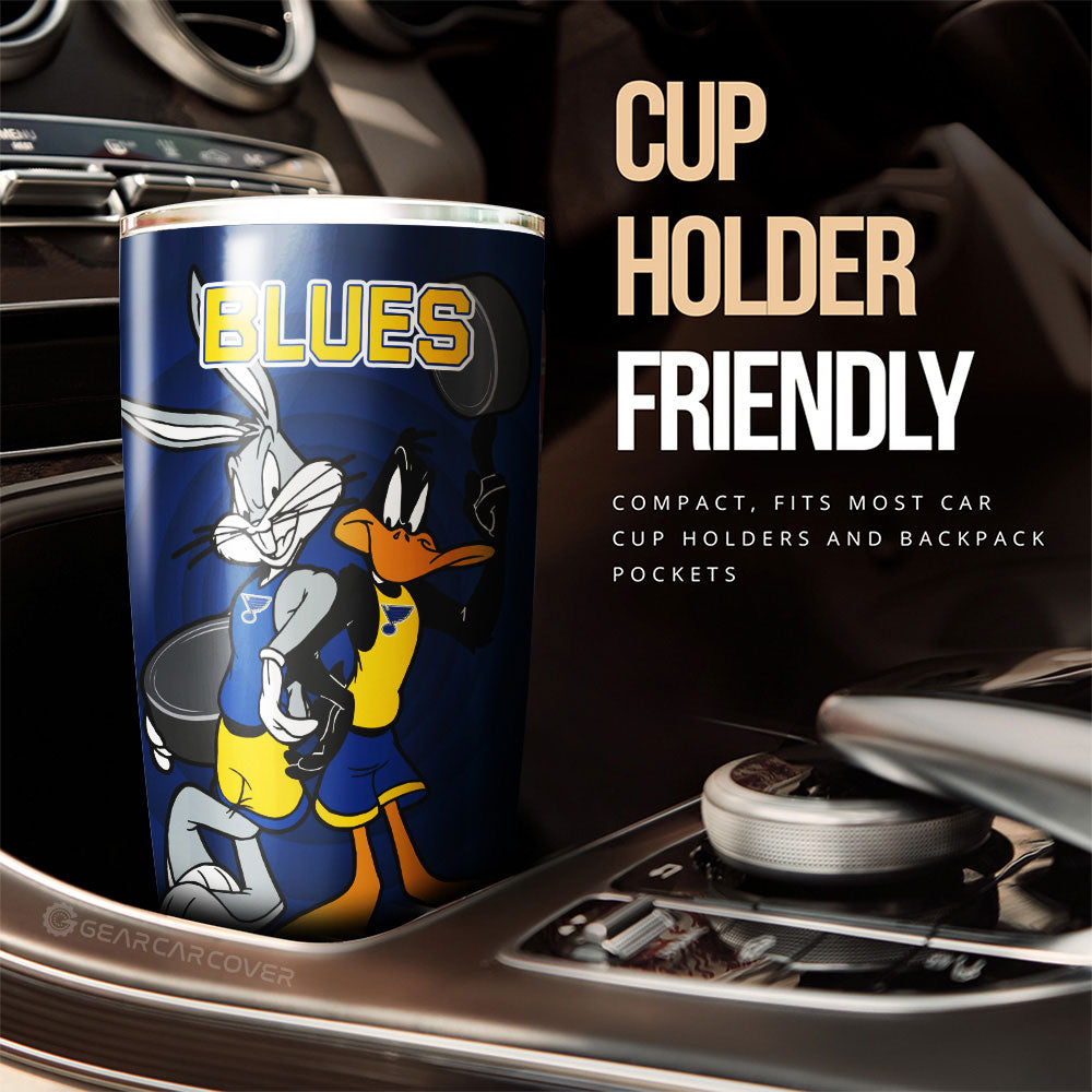 St. Louis Blues Tumbler Cup Custom Car Accessories - Gearcarcover - 3