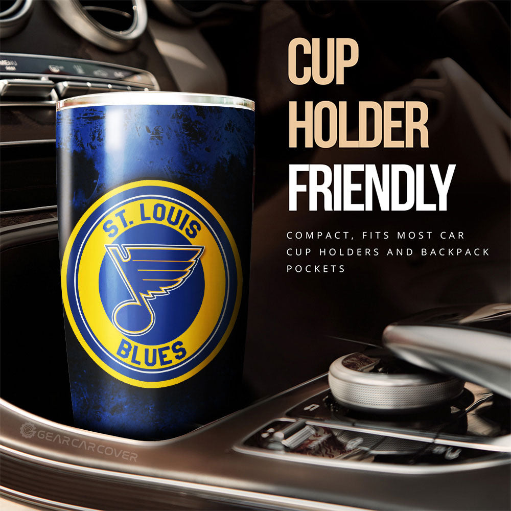 St. Louis Blues Tumbler Cup Custom Car Accessories - Gearcarcover - 3