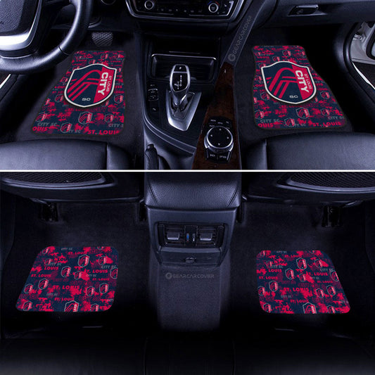 St. Louis CITY SC Car Floor Mats Custom Car Accessories - Gearcarcover - 2