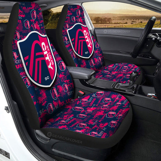 St. Louis CITY SC Car Seat Covers Custom Car Accessories - Gearcarcover - 2