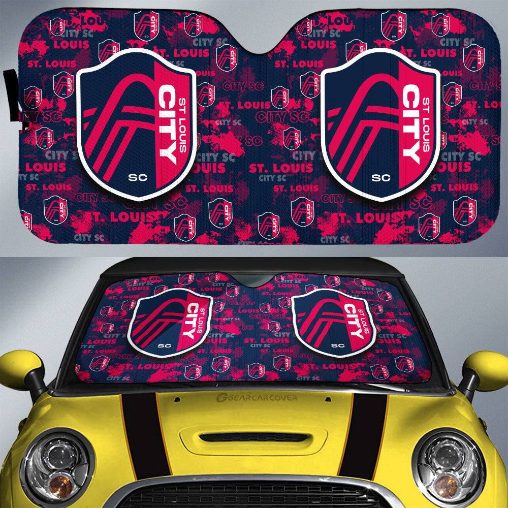St. Louis CITY SC Car Sunshade Custom Car Accessories - Gearcarcover - 1