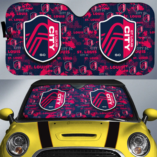 St. Louis CITY SC Car Sunshade Custom Car Accessories - Gearcarcover - 1