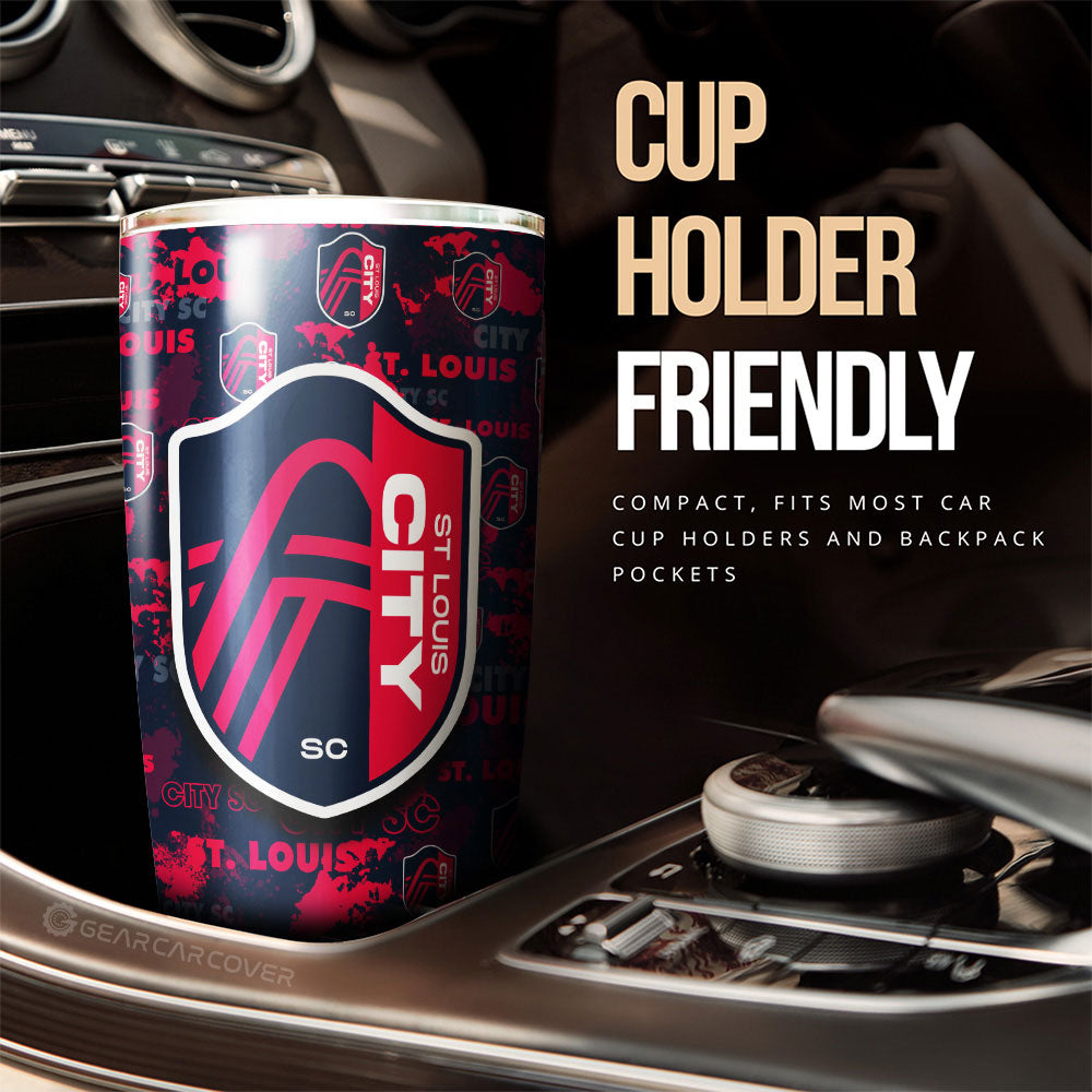 St. Louis CITY SC Tumbler Cup Custom Car Accessories - Gearcarcover - 3