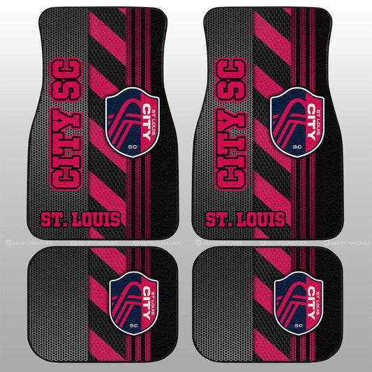 St. Louis City SC Car Floor Mats Custom Car Accessories - Gearcarcover - 1