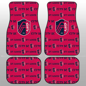 St. Louis City SC Car Floor Mats Sporty Team Collection - Gearcarcover - 1
