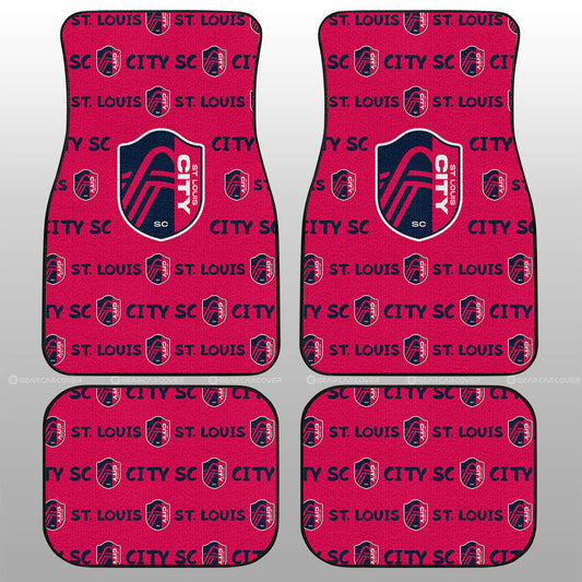 St. Louis City SC Car Floor Mats Sporty Team Collection - Gearcarcover - 1