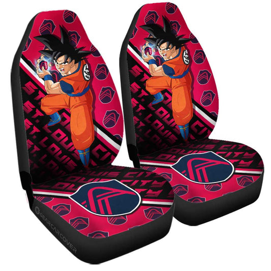 St. Louis City SC Car Seat Covers Goku Car Accessories For Fans - Gearcarcover - 2