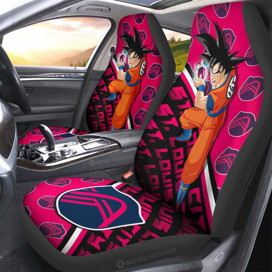 St. Louis City SC Car Seat Covers Goku Car Accessories For Fans - Gearcarcover - 1