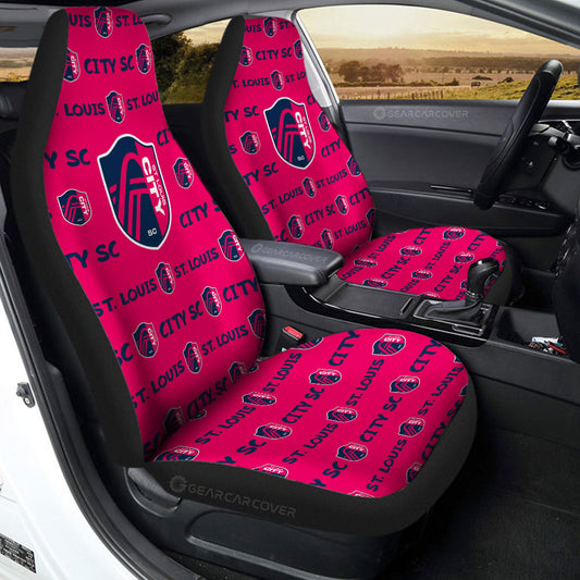 St. Louis City SC Car Seat Covers Sporty Team Collection - Gearcarcover - 2