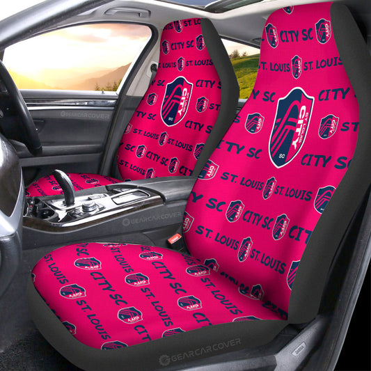 St. Louis City SC Car Seat Covers Sporty Team Collection - Gearcarcover - 1
