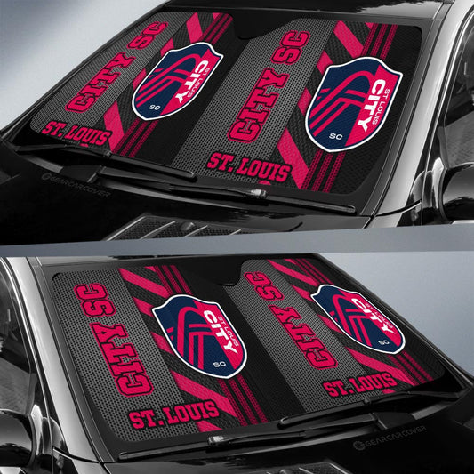 St. Louis City SC Car Sunshade Custom Car Accessories - Gearcarcover - 2