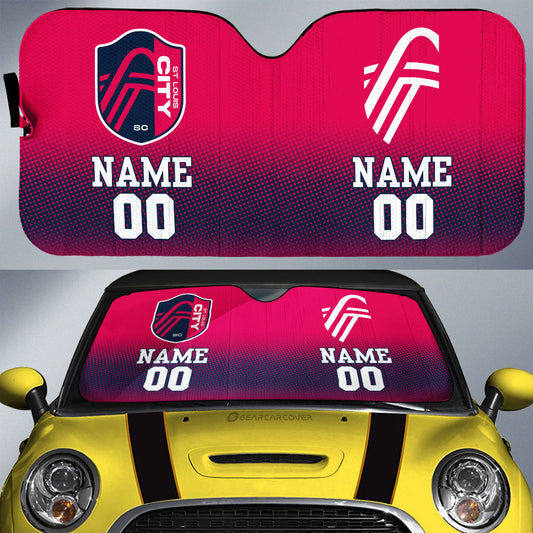 St. Louis City SC Car Sunshade Sporty Team Collection - Gearcarcover - 1