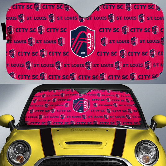 St. Louis City SC Car Sunshade Sporty Team Collection - Gearcarcover - 1