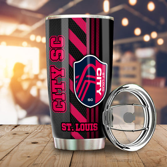 St. Louis City SC Tumbler Cup Custom Car Accessories - Gearcarcover - 1