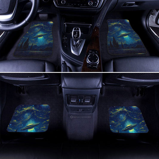 Starry Night Car Floor Mats Custom Car Accessories - Gearcarcover - 2
