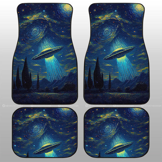 Starry Night Car Floor Mats Custom Car Accessories - Gearcarcover - 1