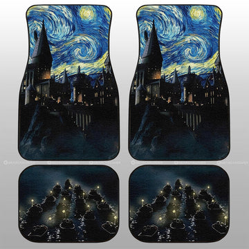 Starry Night Car Floor Mats Custom Car Accessories - Gearcarcover - 1