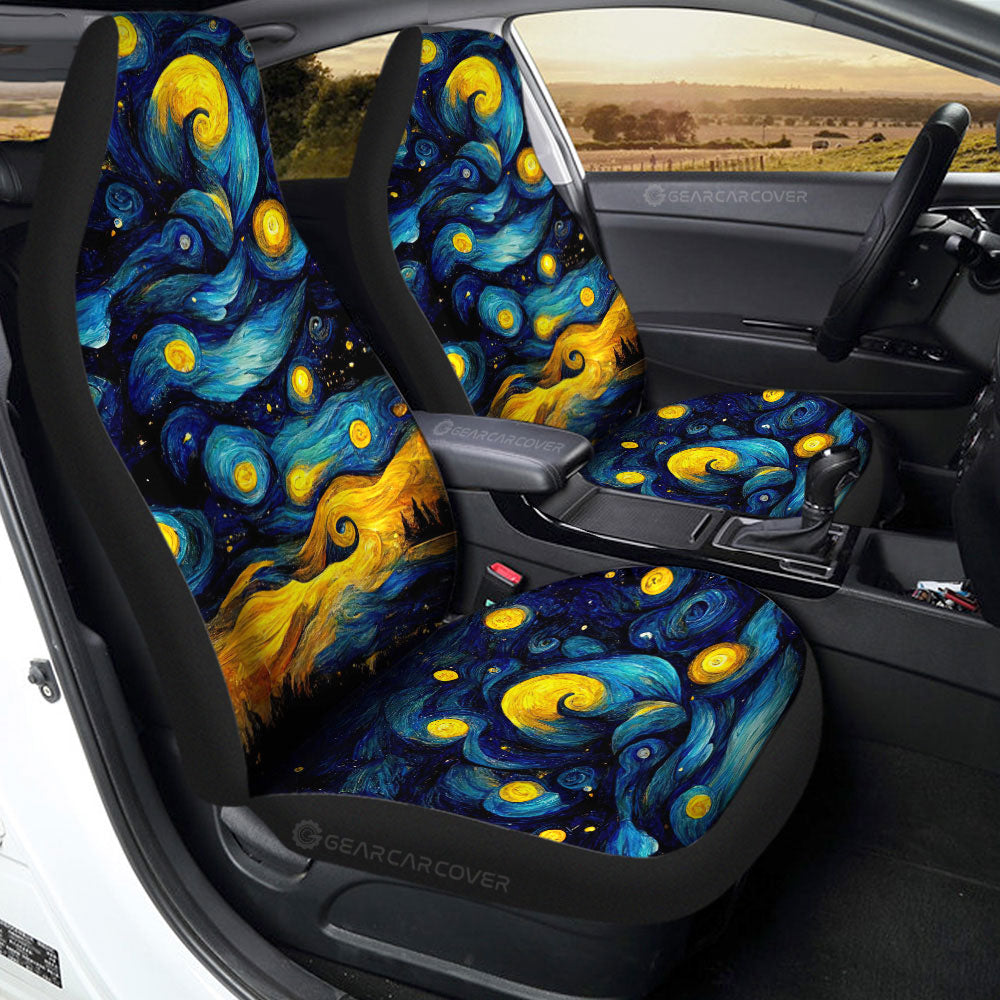 Starry Night Car Seat Covers Custom Car Accessories - Gearcarcover - 2