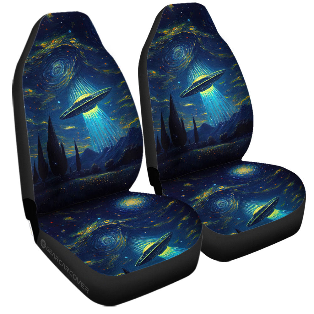Starry Night Car Seat Covers Custom Car Accessories - Gearcarcover - 3