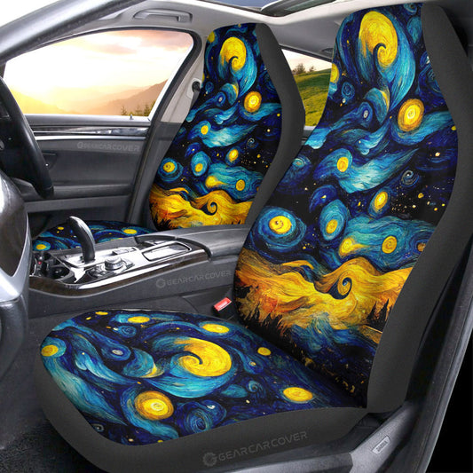 Starry Night Car Seat Covers Custom Car Accessories - Gearcarcover - 1