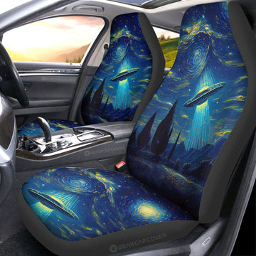 Starry Night Car Seat Covers Custom Car Accessories - Gearcarcover - 1