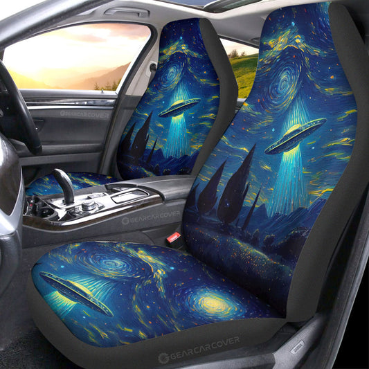 Starry Night Car Seat Covers Custom Car Accessories - Gearcarcover - 1