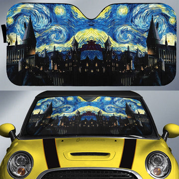 Starry Night Car Sunshade Custom Car Accessories - Gearcarcover - 1