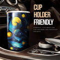 Starry Night Tumbler Cup Custom Car Accessories - Gearcarcover - 3