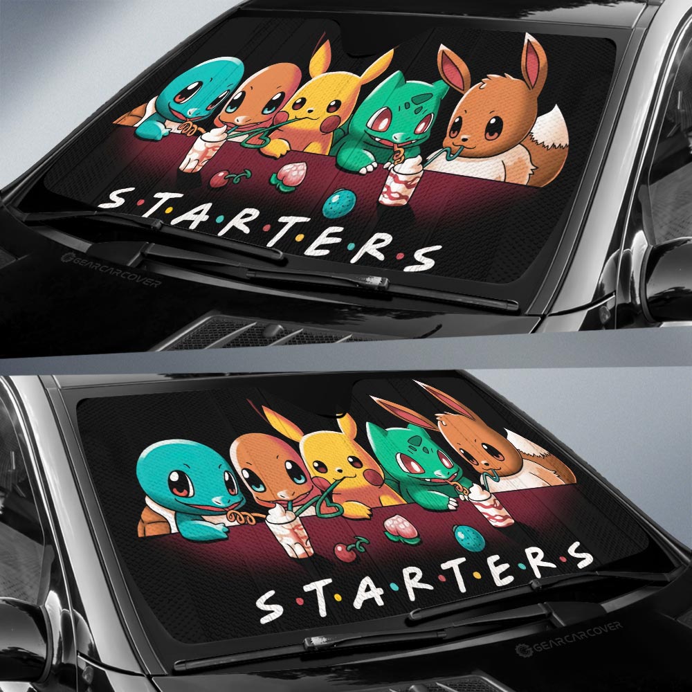 Starters Mashup Car Sunshade Custom Car Accessories - Gearcarcover - 2