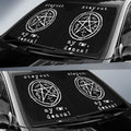 Stay Out My Car Demon Car Sunshade Custom Supernatural Car Accessories - Gearcarcover - 2