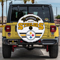 Steelers Spare Tire Cover With Camera Hole - Gearcarcover - 1
