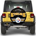 Steelers Spare Tire Cover With Camera Hole - Gearcarcover - 1