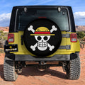Straw Hat Pirates Flag Spare Tire Covers Custom Car Accessories - Gearcarcover - 3