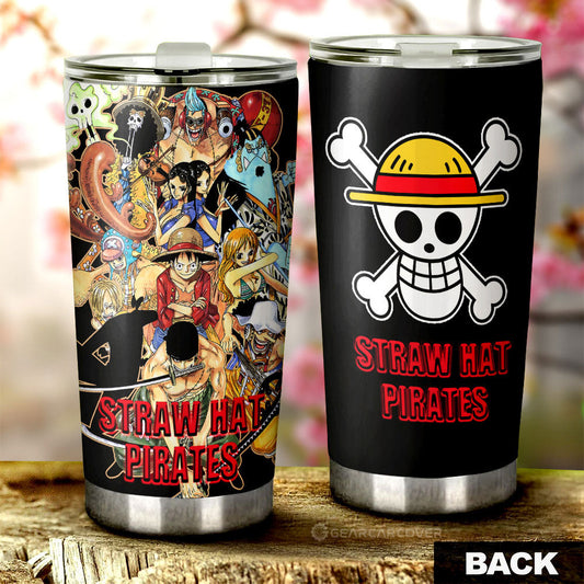 Strawhat Pirates Tumbler Cup Custom Car Accessories - Gearcarcover - 2