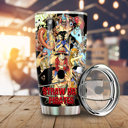 Strawhat Pirates Tumbler Cup Custom Car Accessories - Gearcarcover - 1